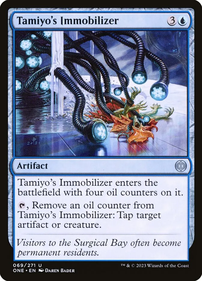 2023 Phyrexia: All Will Be One Tamiyo's Immobilizer #69 uncommon card image