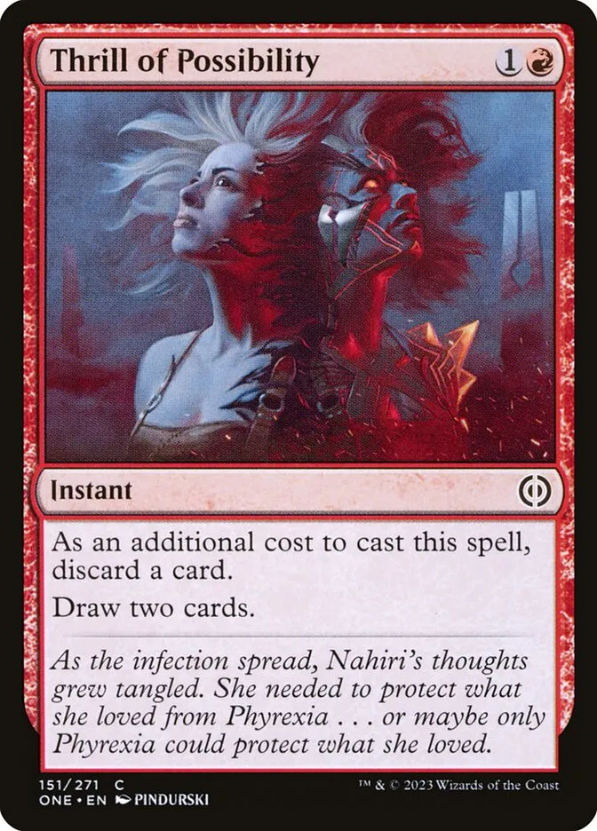 2023 Phyrexia: All Will Be One Thrill of Possibility #151 common card image