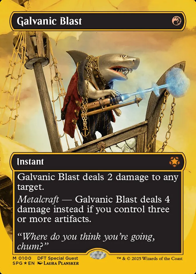 2023 Special Guests Galvanic Blast mythic #100 mythic card image