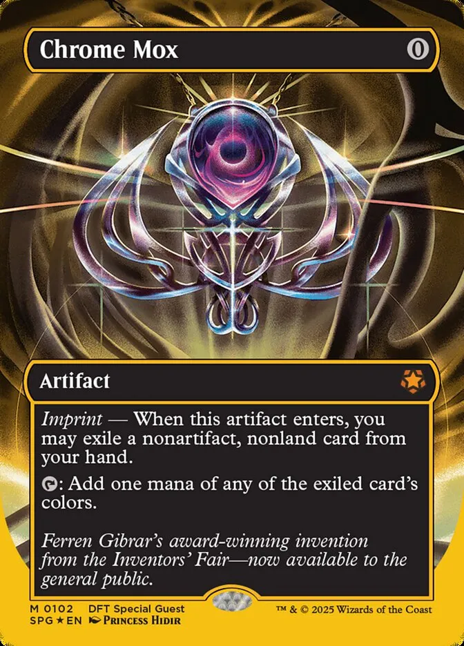 2023 Special Guests Chrome Mox mythic #102 mythic card image