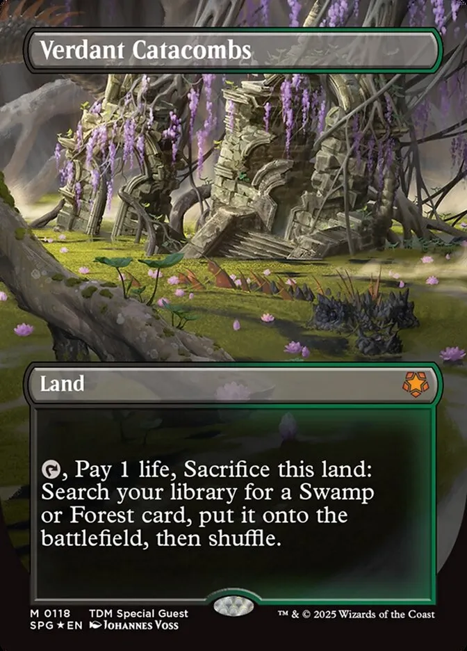 2023 Special Guests Verdant Catacombs #118 mythic card image