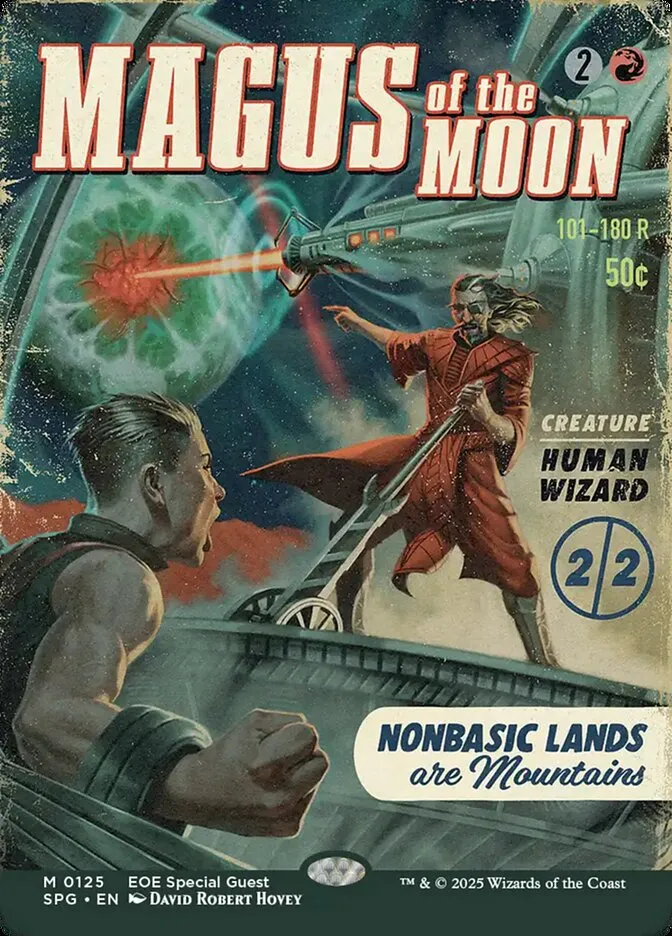 2023 Special Guests Magus of the Moon #125 mythic card image