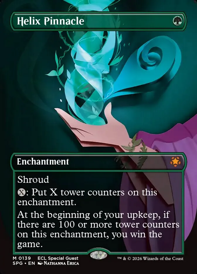 2023 Special Guests Helix Pinnacle #139 mythic card image