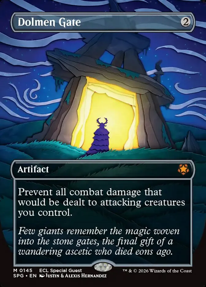 2023 Special Guests Dolmen Gate [Borderless] mythic #145 mythic card image