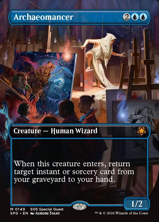 2023 Special Guests Archaeomancer mythic #149 mythic card image
