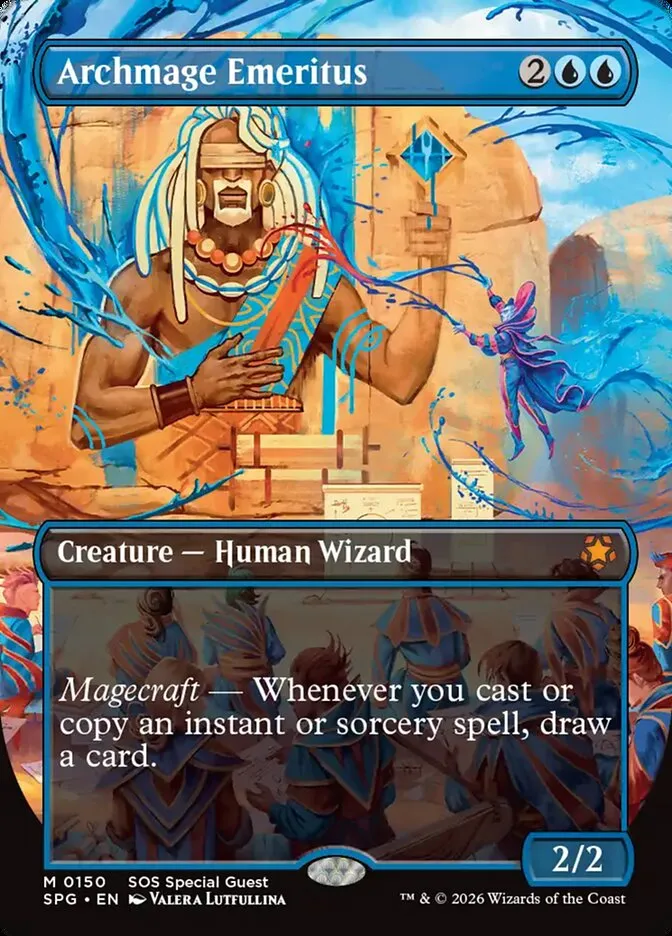 2023 Special Guests Archmage Emeritus #150 mythic card image