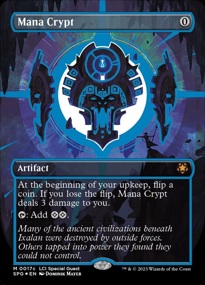 2023 Special Guests Mana Crypt mythic #17c mythic card image