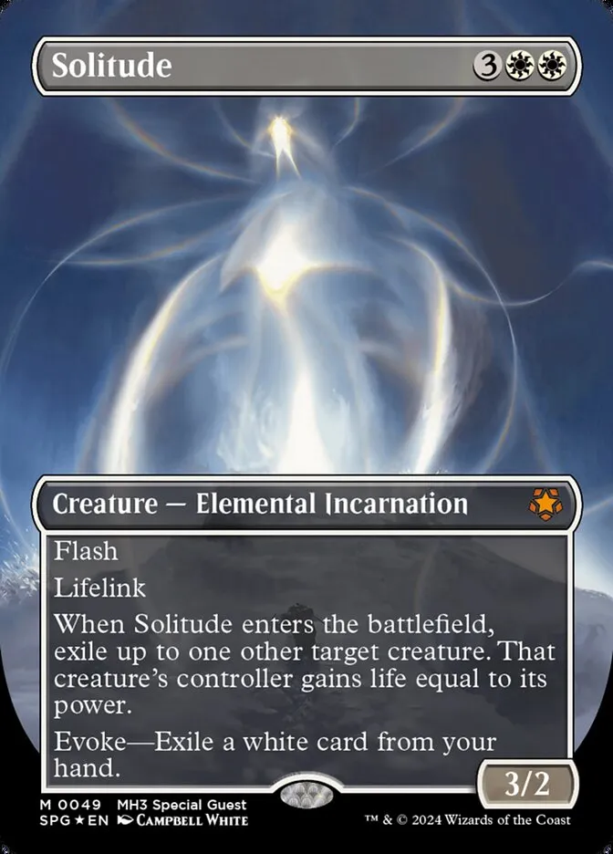 2023 Special Guests Solitude mythic #49 mythic card image