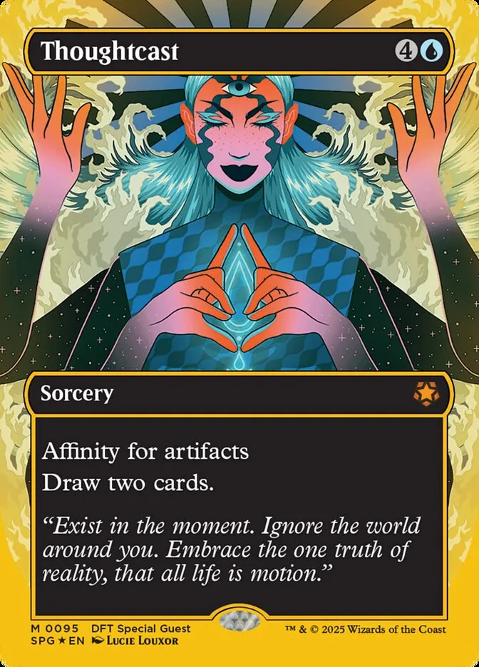 2023 Special Guests Thoughtcast #95 mythic card image