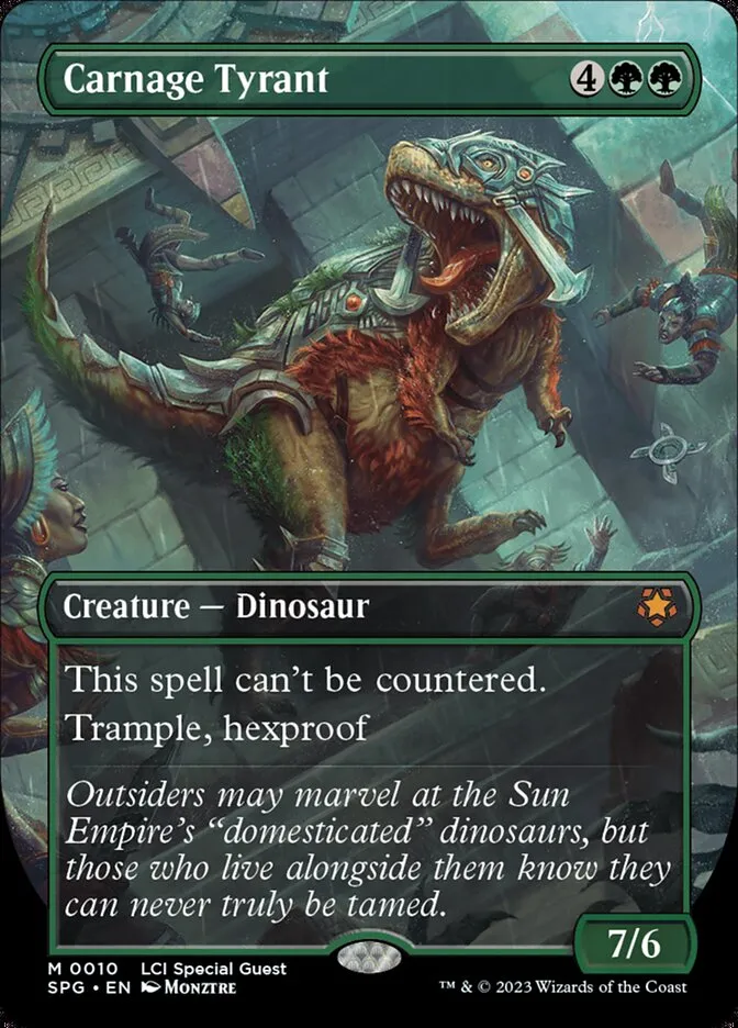 2023 Special Guests Carnage Tyrant mythic #10 mythic card image