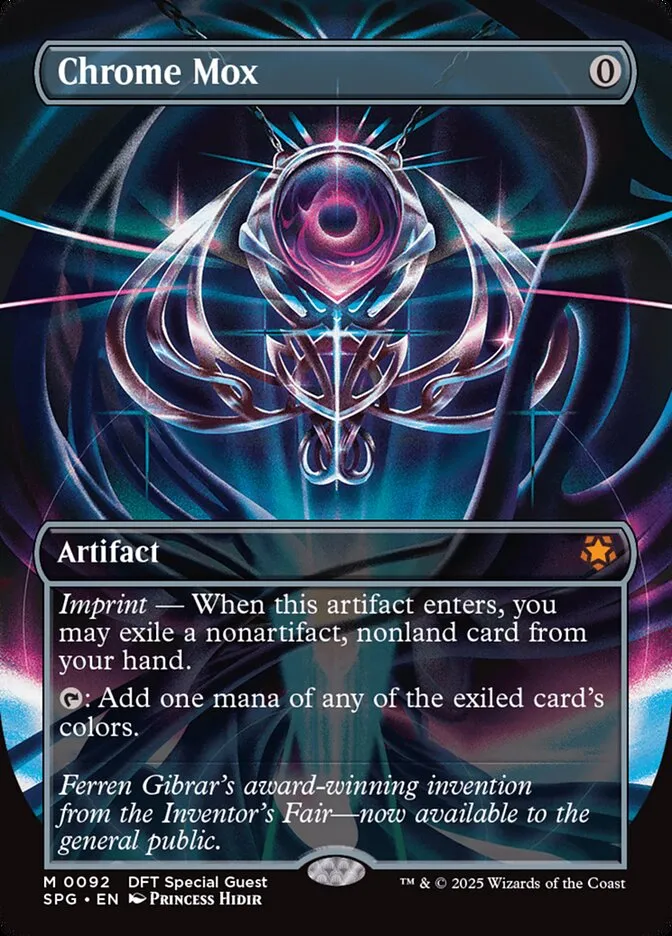 2023 Special Guests Chrome Mox #92 mythic card image