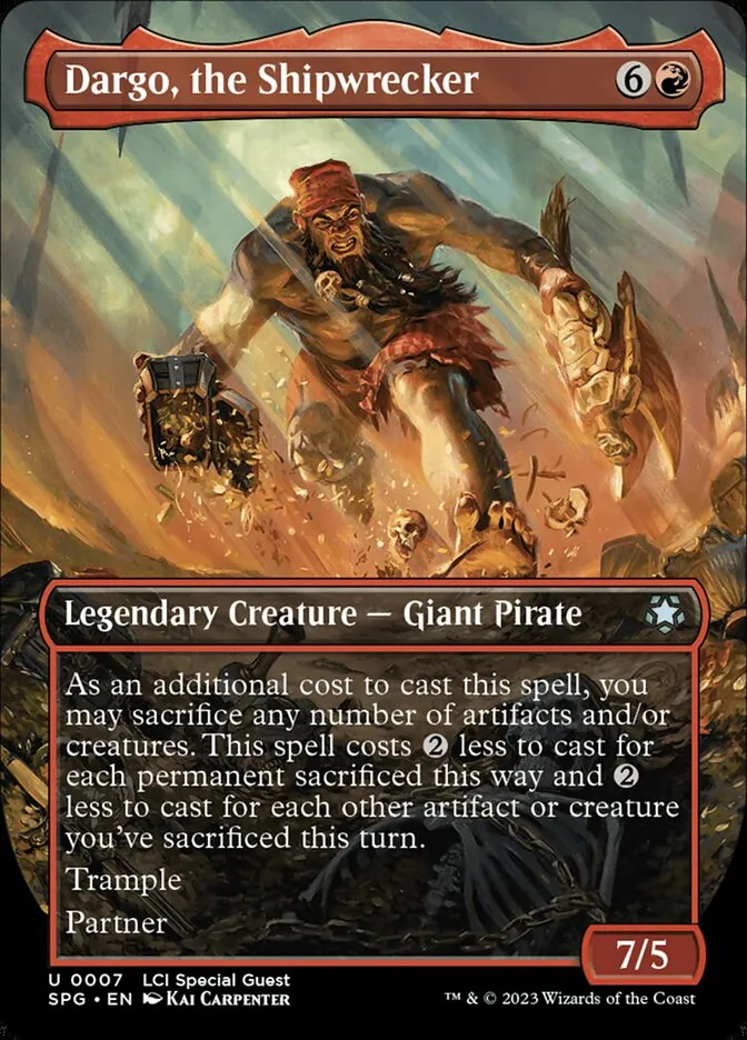 2023 Special Guests Dargo, the Shipwrecker uncommon #7 uncommon card image