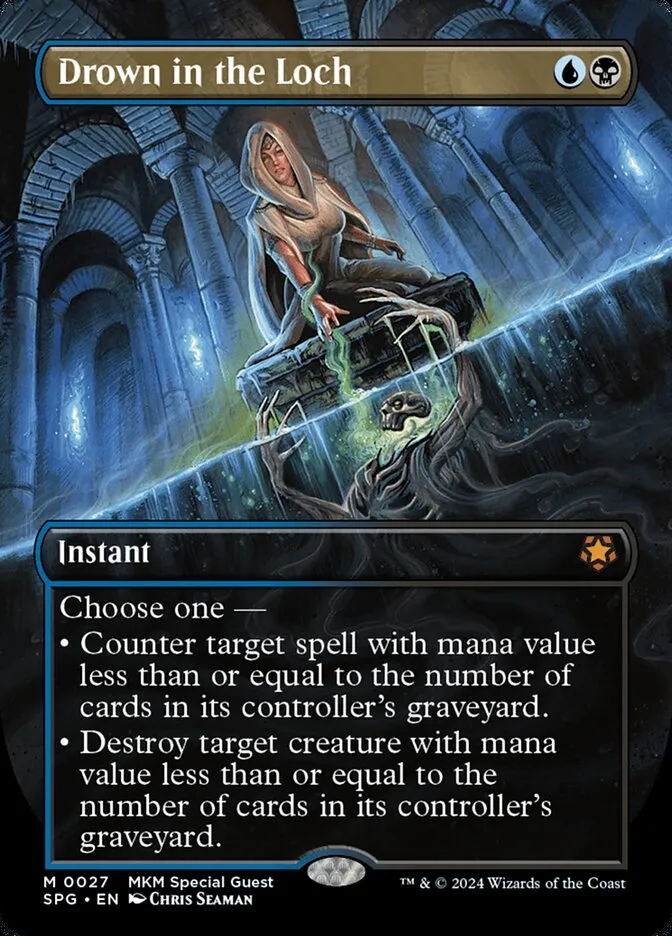 2023 Special Guests Drown in the Loch mythic #27 mythic card image