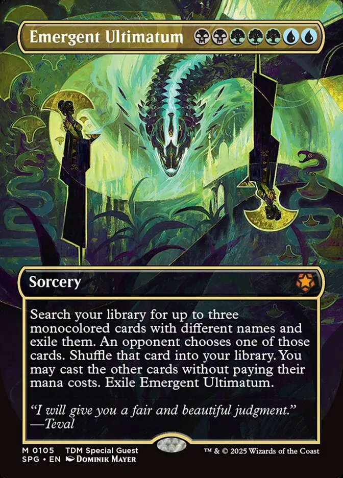 2023 Special Guests Emergent Ultimatum #105 mythic card image