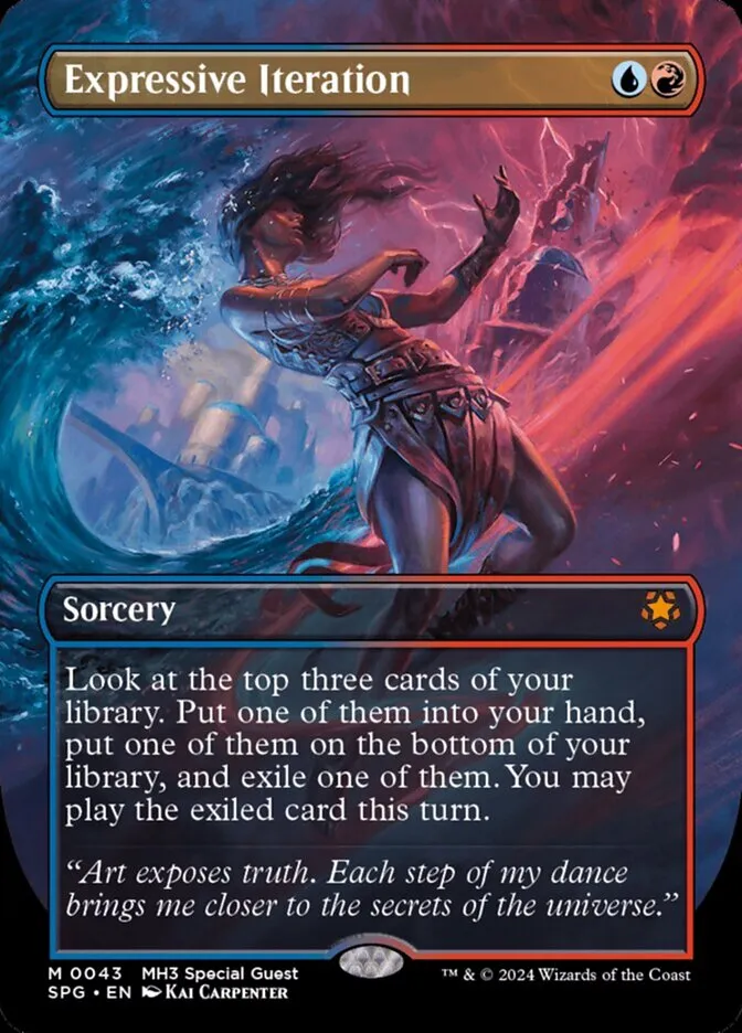 2023 Special Guests Expressive Iteration #43 mythic card image