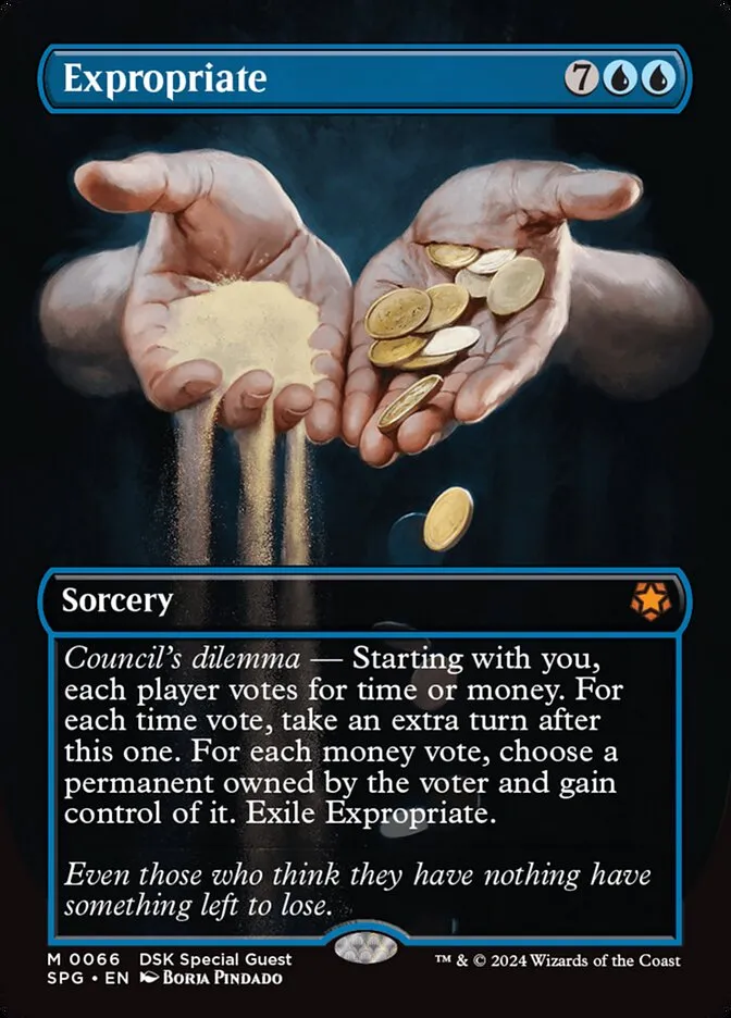 2023 Special Guests Expropriate #66 mythic card image