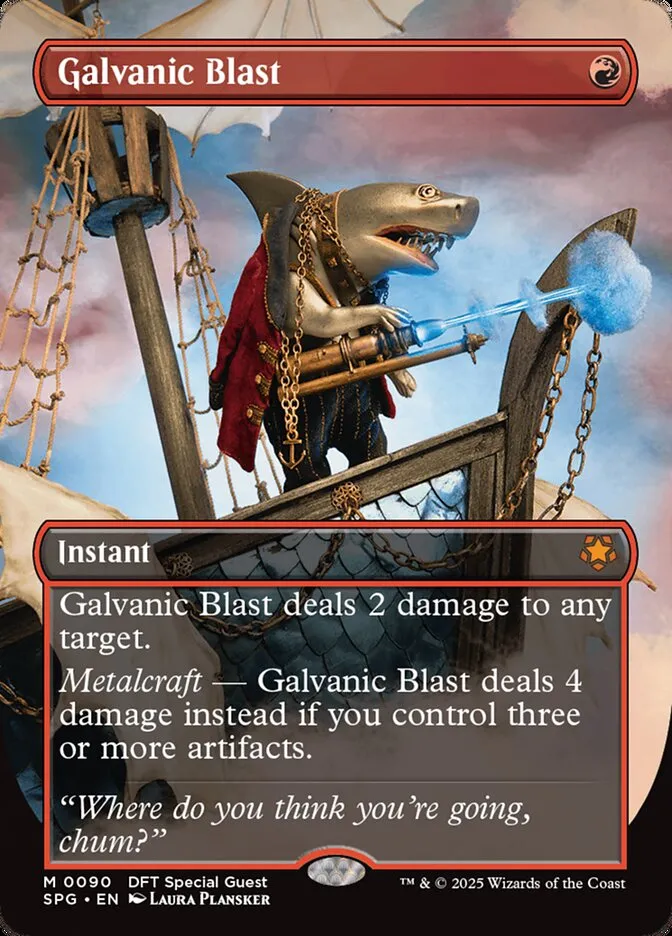 2023 Special Guests Galvanic Blast #90 mythic card image