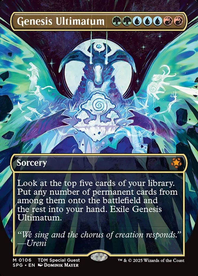2023 Special Guests Genesis Ultimatum #106 mythic card image