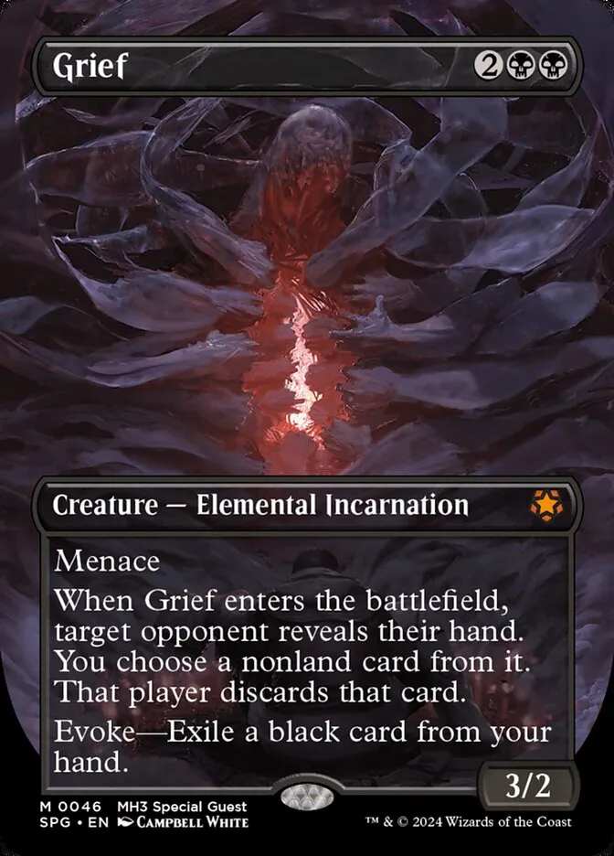 2023 Special Guests Grief #46 mythic card image