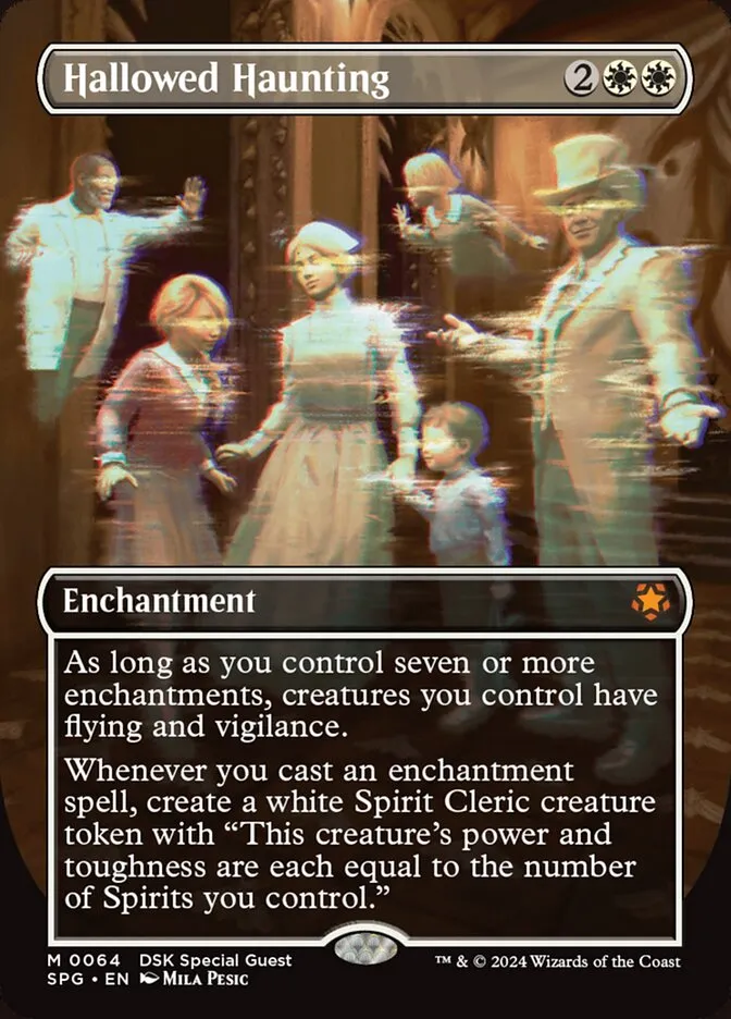 2023 Special Guests Hallowed Haunting #64 mythic card image