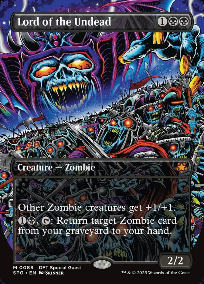 2023 Special Guests Lord of the Undead #88 mythic card image
