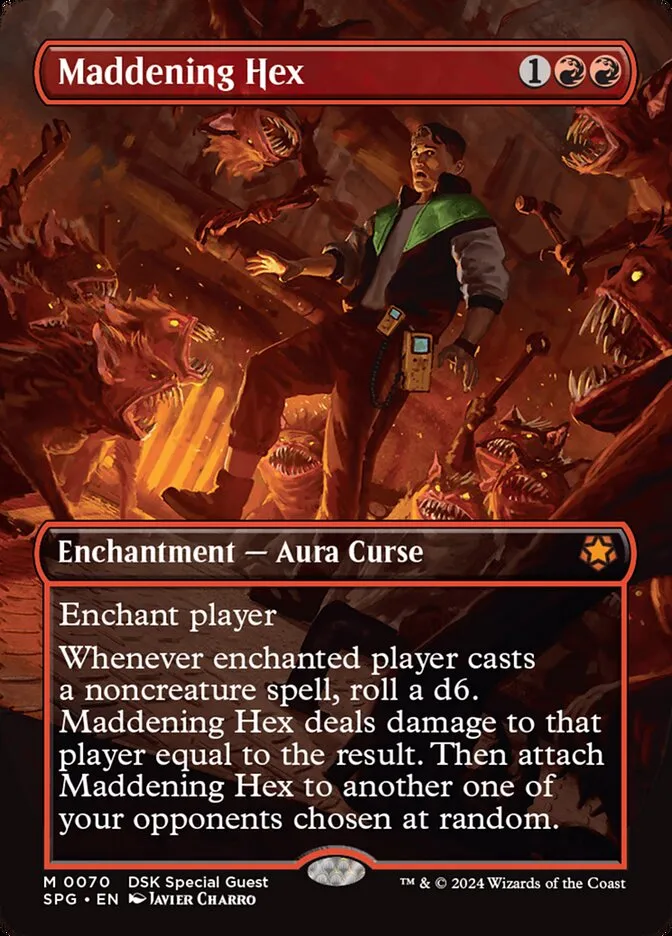 2023 Special Guests Maddening Hex #70 mythic card image
