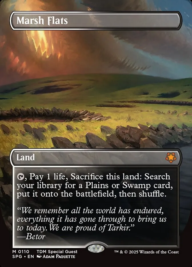 2023 Special Guests Marsh Flats #110 mythic card image