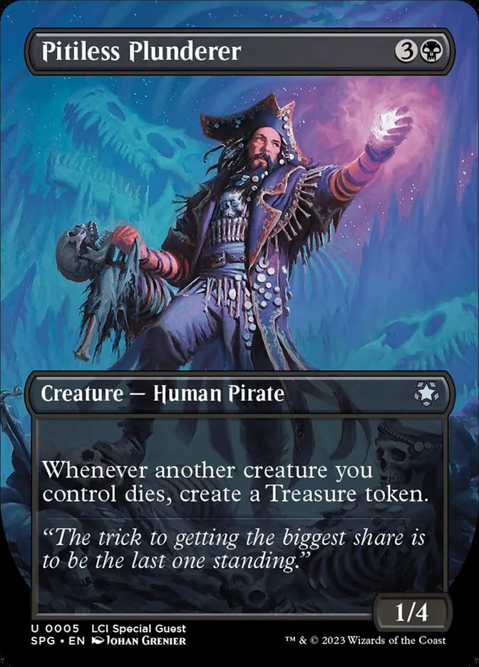 2023 Special Guests Pitiless Plunderer uncommon #5 uncommon card image