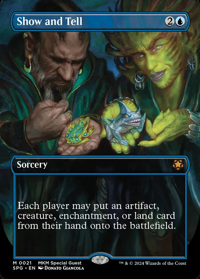 2023 Special Guests Show and Tell mythic #21 mythic card image