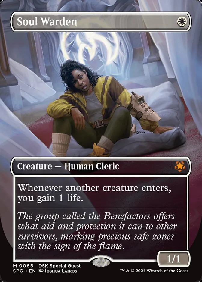2023 Special Guests Soul Warden #65 mythic card image