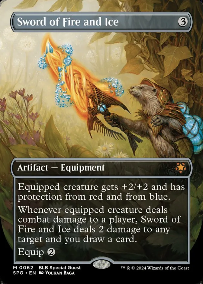 2023 Special Guests Sword of Fire and Ice #62 mythic card image