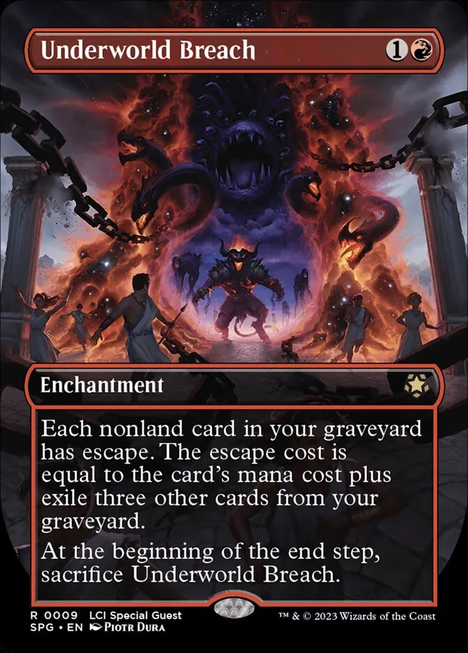 2023 Special Guests Underworld Breach [Borderless Foil] rare #9 rare card image