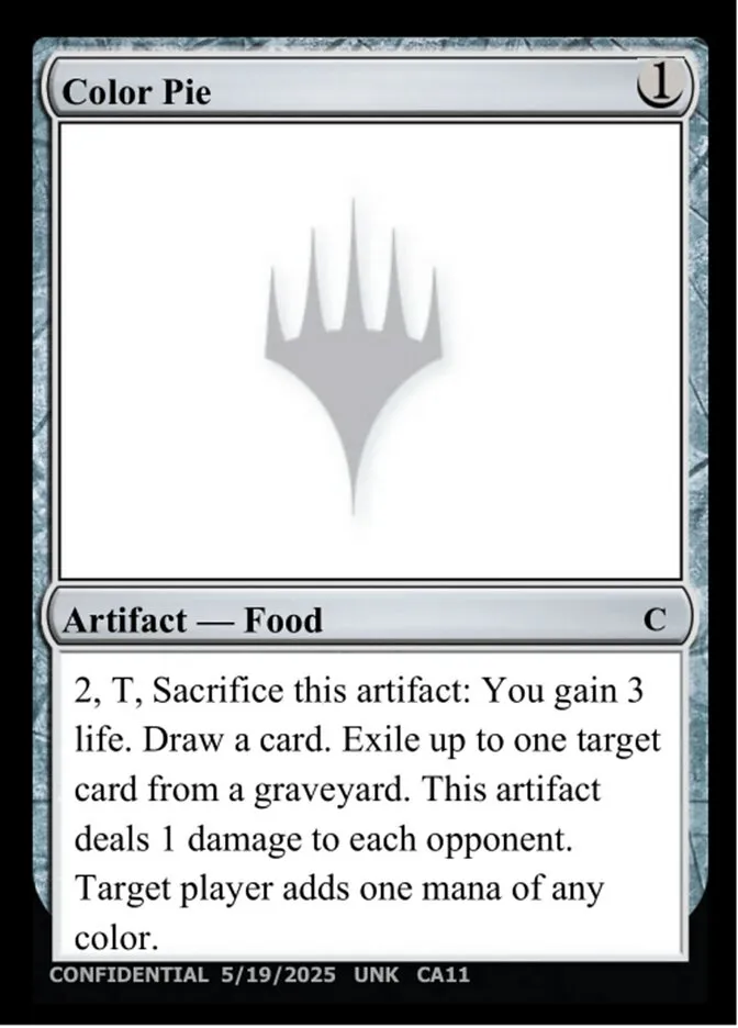 2023 Unknown Event Color Pie common #CA11b common card image