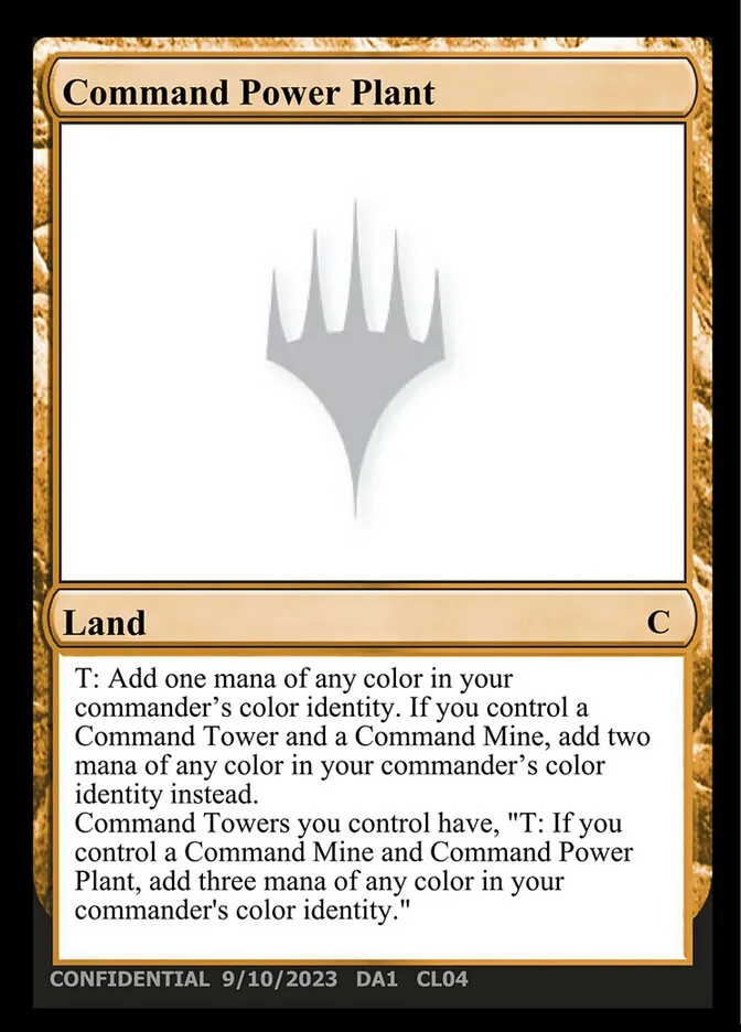 2023 Unknown Event Command Power Plant common #CL04 common card image