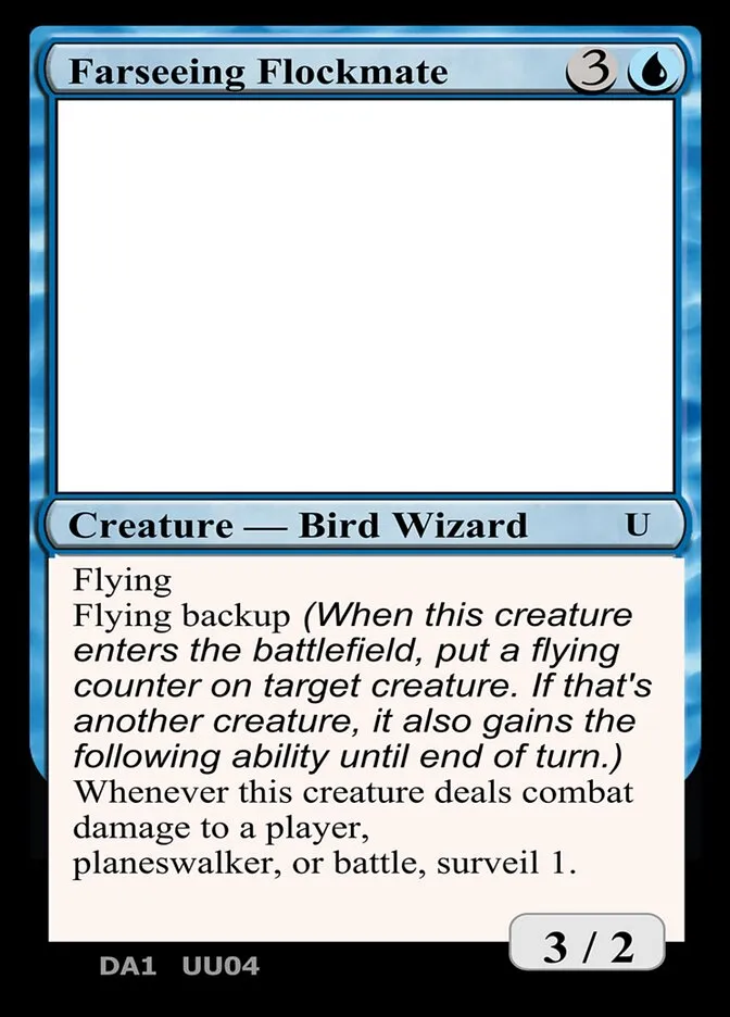 2023 Unknown Event Farseeing Flockmate uncommon #UU04 uncommon card image