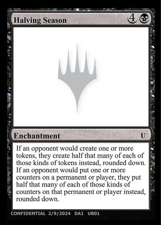 2023 Unknown Event Halving Season uncommon #UB uncommon card image