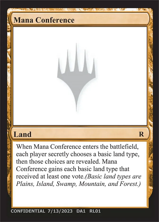2023 Unknown Event Mana Conference uncommon #UL01a uncommon card image