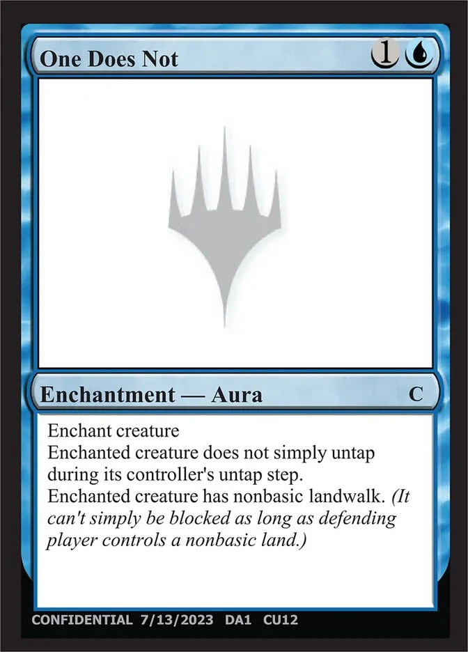 2023 Unknown Event One Does Not common #CU12a common card image