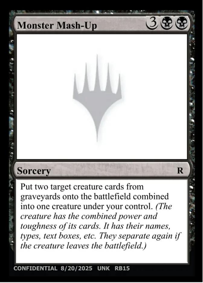 2023 Unknown Event Monster Mash-Up #RB15 rare card image