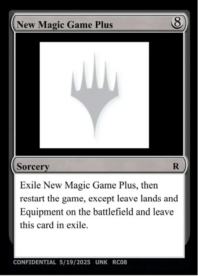 2023 Unknown Event New Magic Game Plus #RC08 rare card image