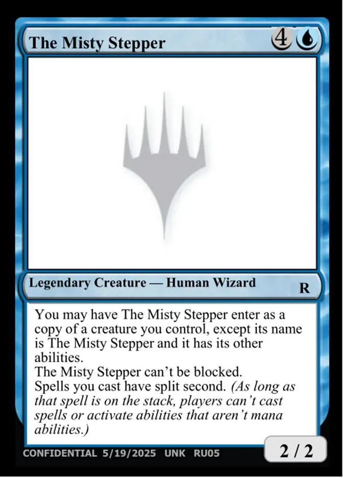 2023 Unknown Event The Misty Stepper #RU05c rare card image