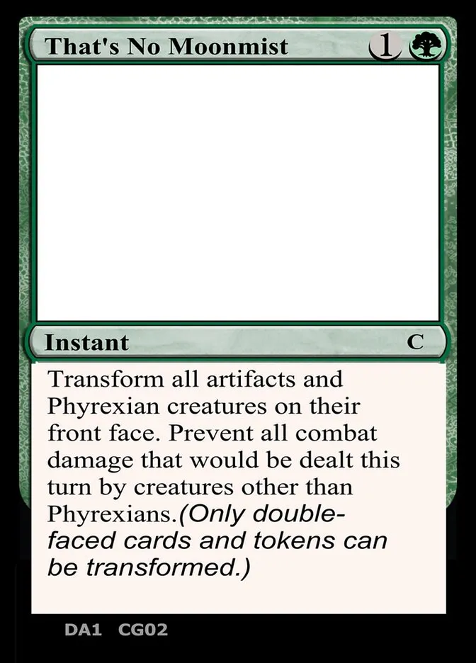 2023 Unknown Event That's No Moonmist common #CG02b common card image