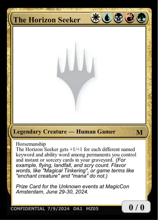 2023 Unknown Event The Horizon Seeker #MZ05 mythic card image