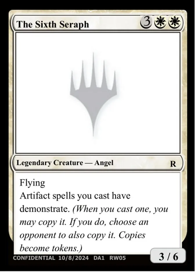 2023 Unknown Event The Sixth Seraph #RW05c rare card image
