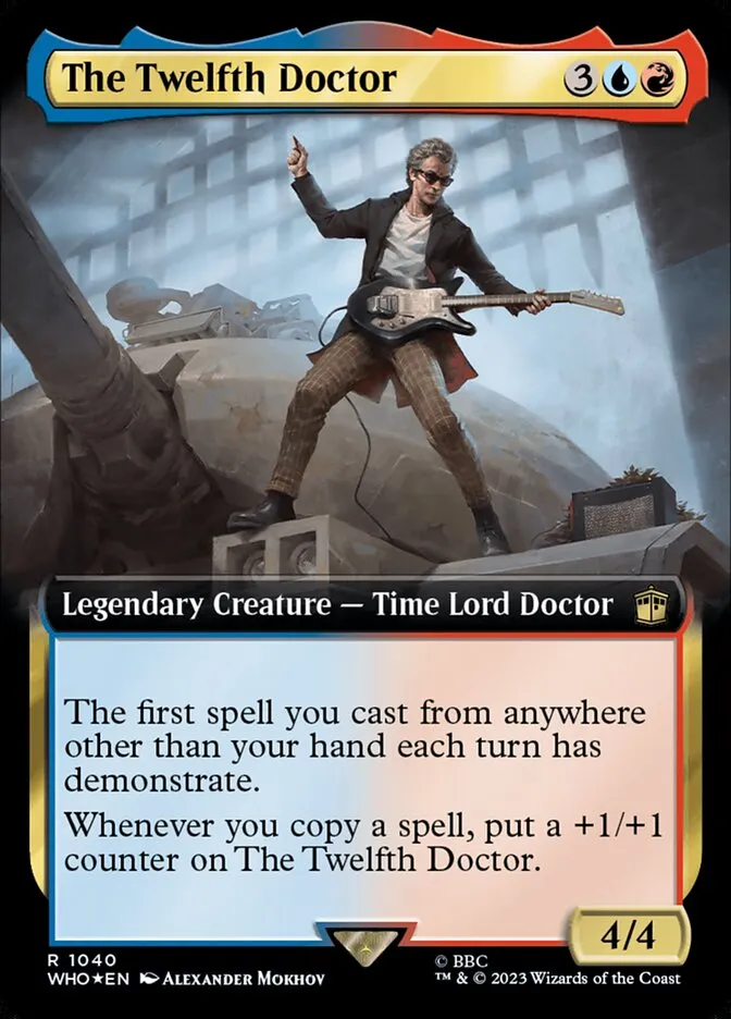 2023 Doctor Who The Twelfth Doctor #1040 rare card image