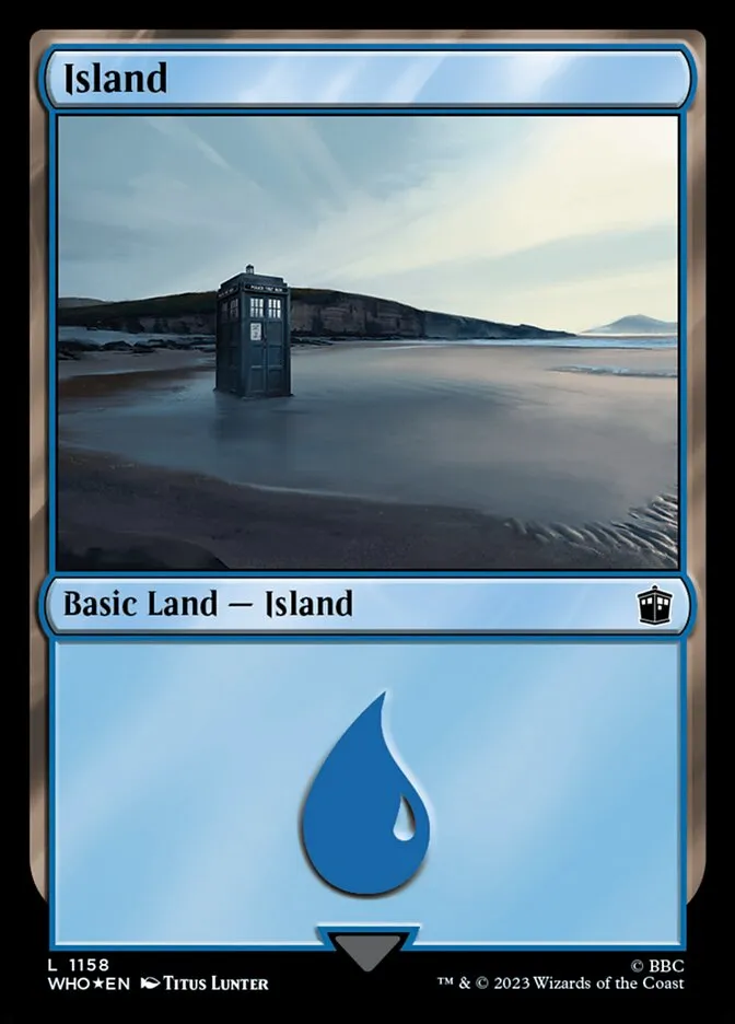 2023 Doctor Who Island #1158 common card image