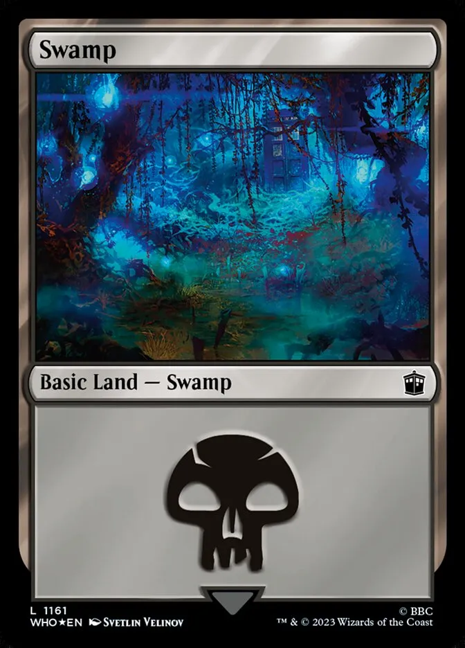 2023 Doctor Who Swamp #1161 common card image