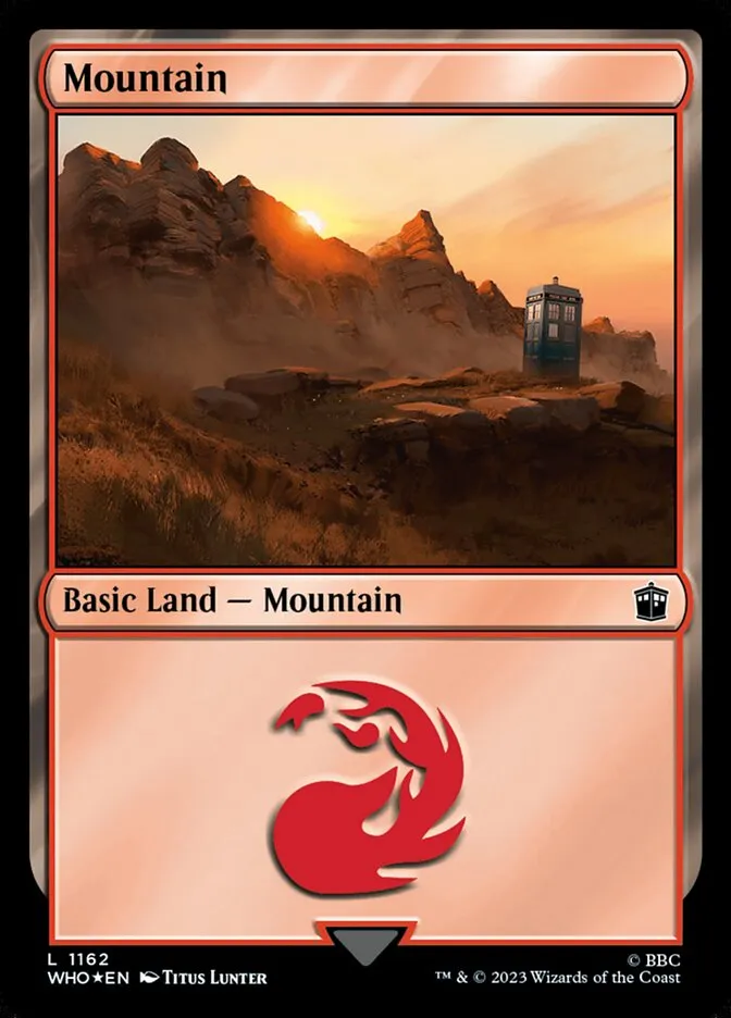 2023 Doctor Who Mountain #1162 common card image