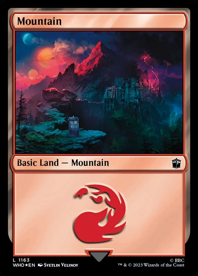 2023 Doctor Who Mountain #1163 common card image