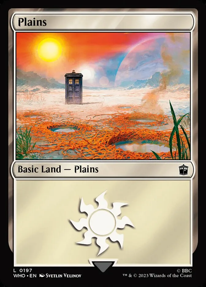 2023 Doctor Who Plains common #197 common card image